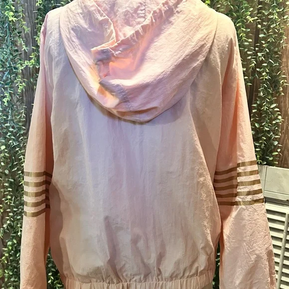 Pink Hooded Women's Jacket - Picture 4 of 4